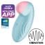 SATISFYER - TROPICAL TIP LAY-ON VIBRATOR BLUE